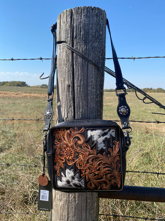 High Mesa Hand-Tooled Bag