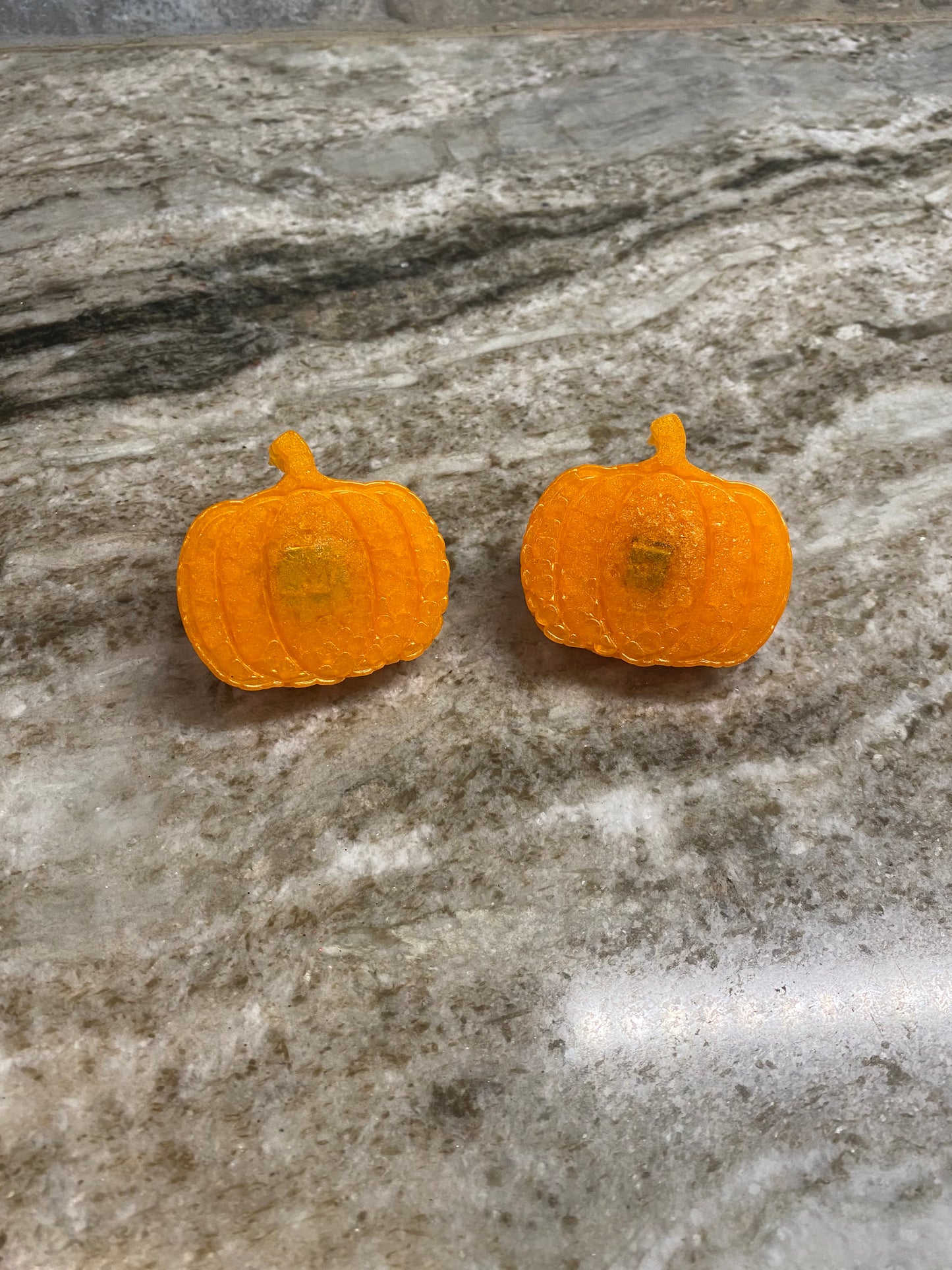 Orange Pumpkin Vent Clips