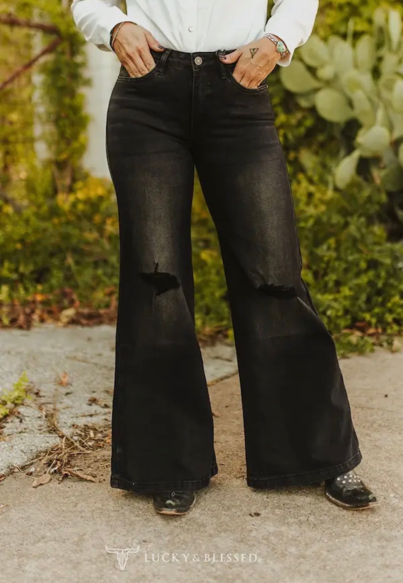 Black High Rise Jeans