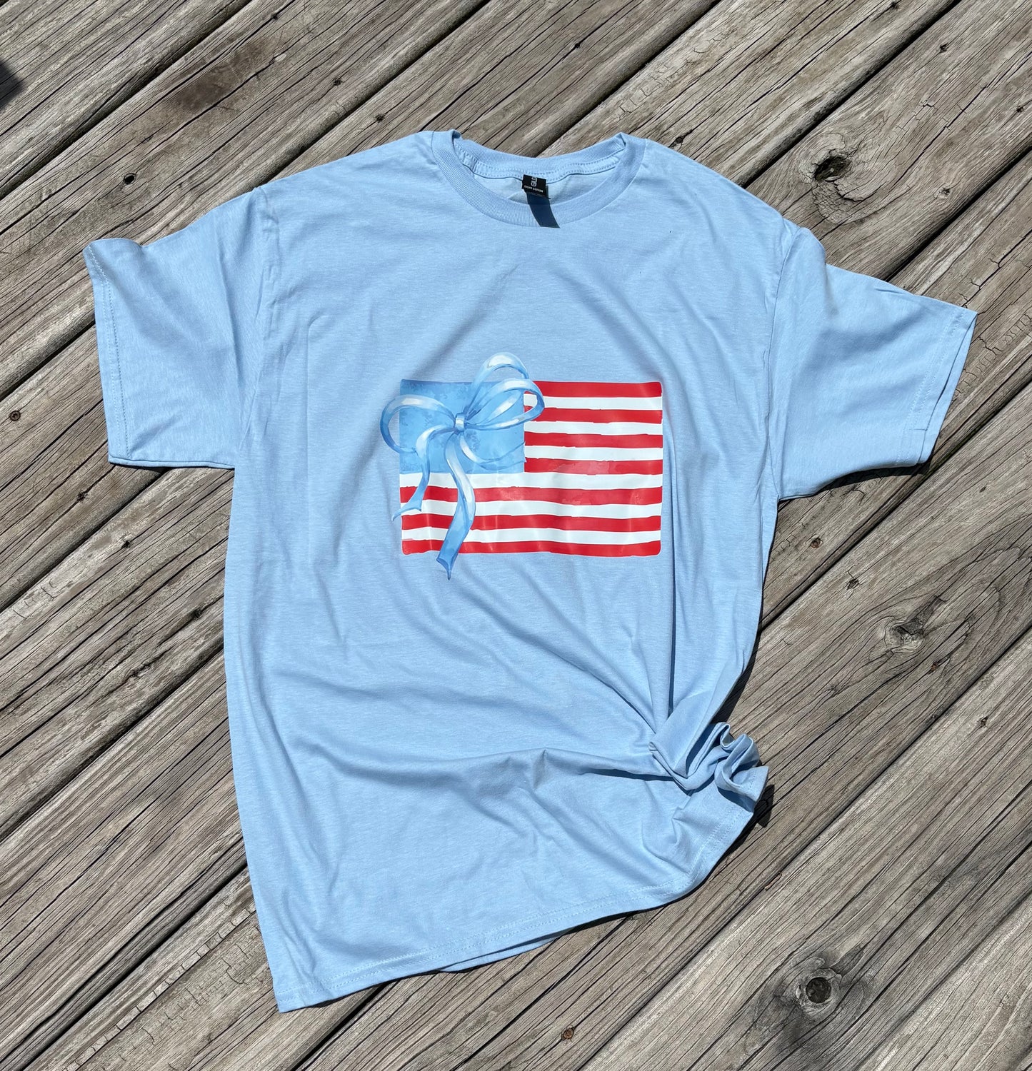 Blue Flag Graphic Tee