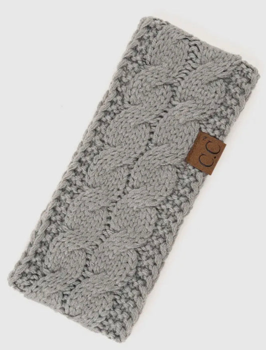 Grey C.C. Headband