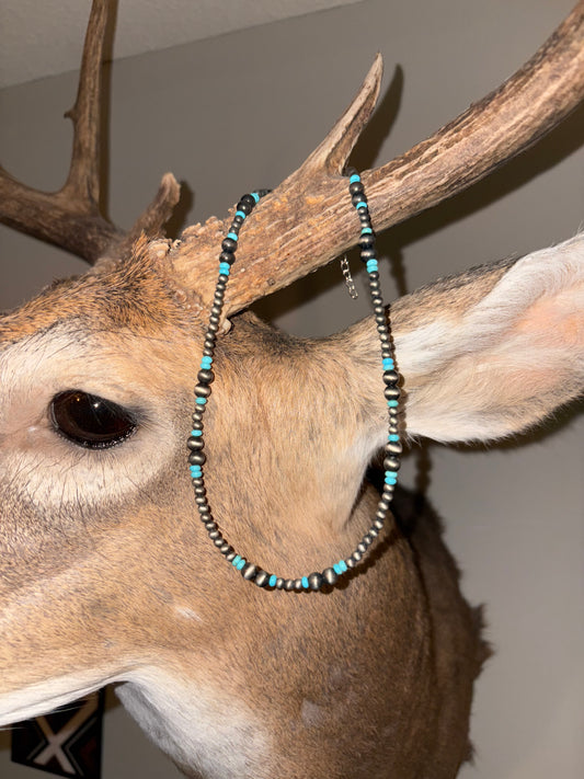 Navajo & Turquoise Necklace