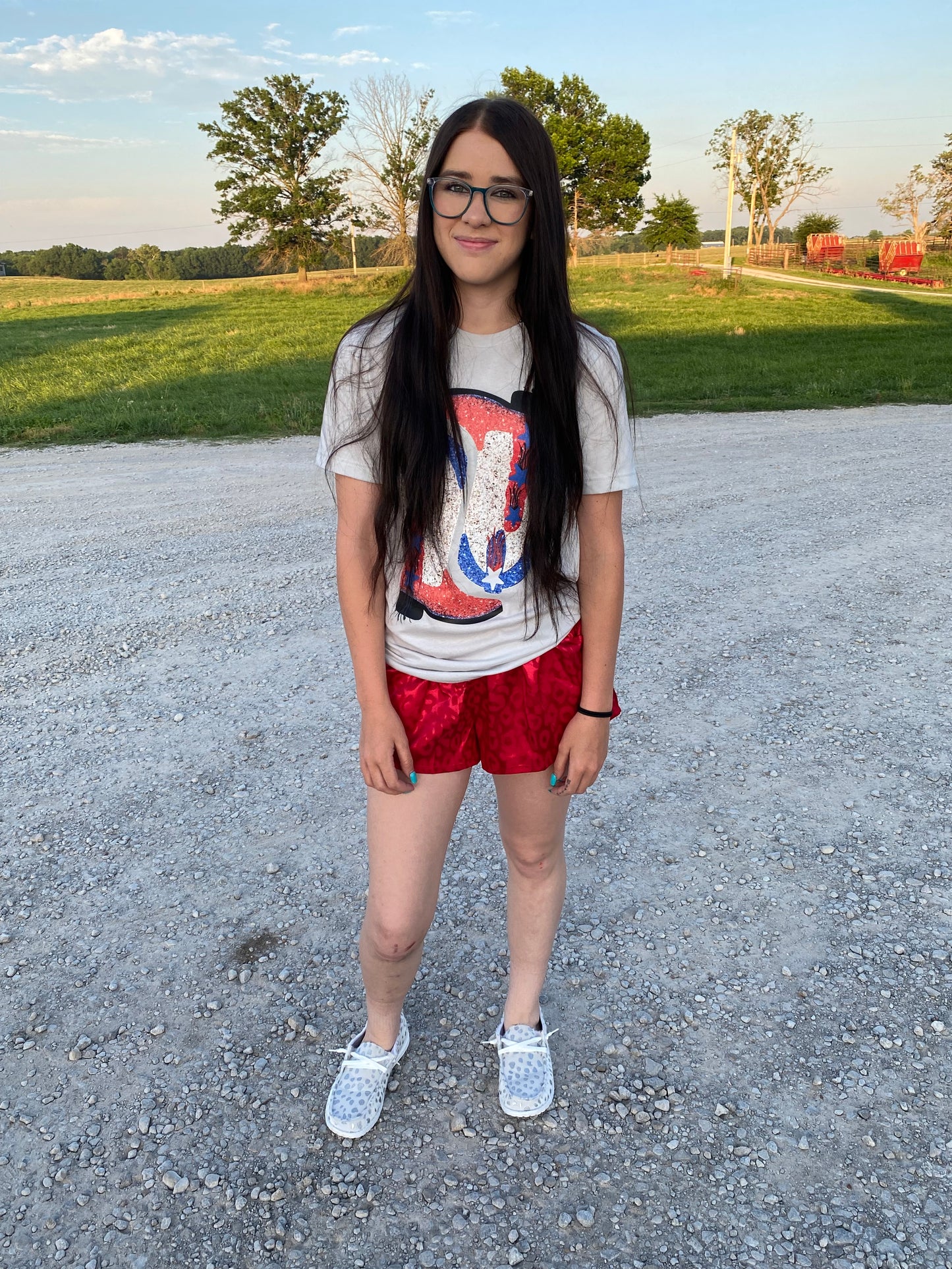 Sequins Boot T-Shirt