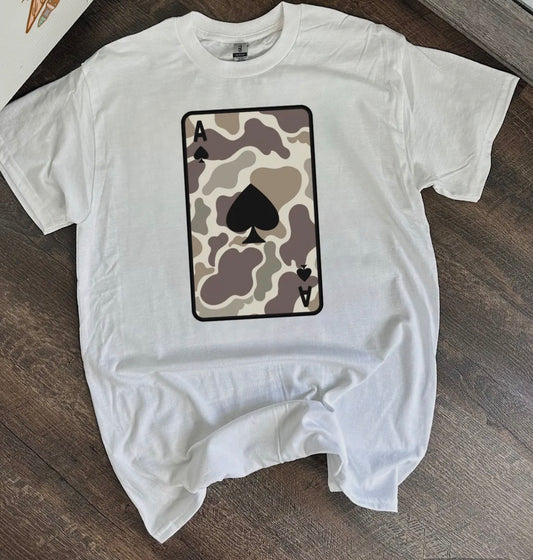 Camo Ace Graphic Tee