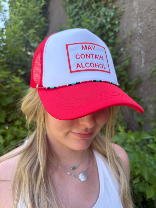 “May Contain Alcohol” Hat