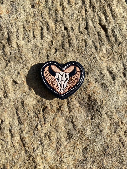 Bison Hand-Tooled Pop Socket