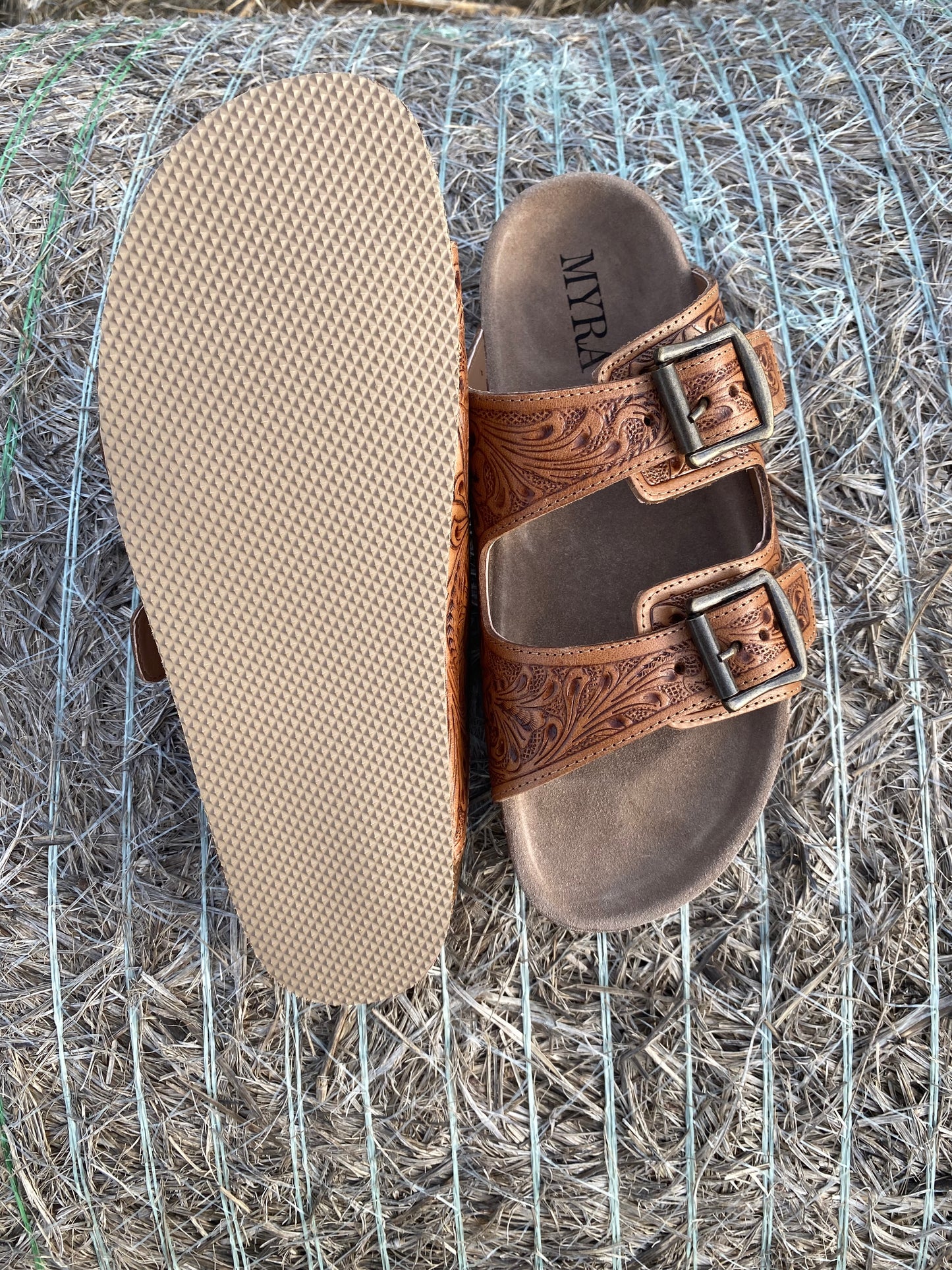 Falling Feather Sandals