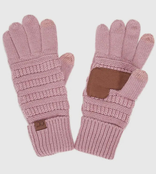 Light Pink C.C. Gloves