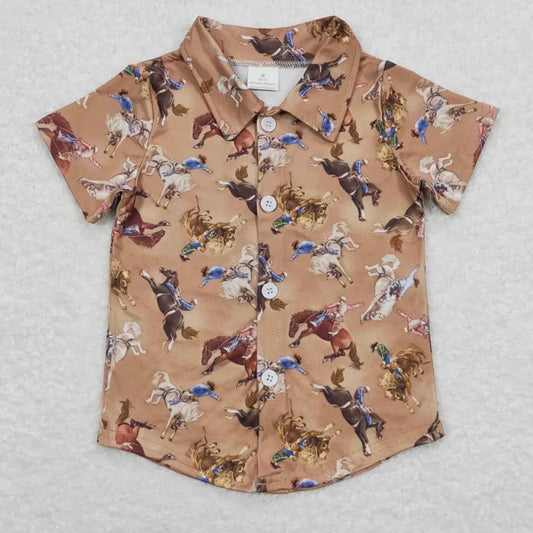 Button Down Kids Top