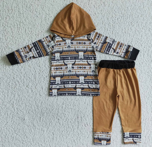 Aztec Longhorn Kids Outfit