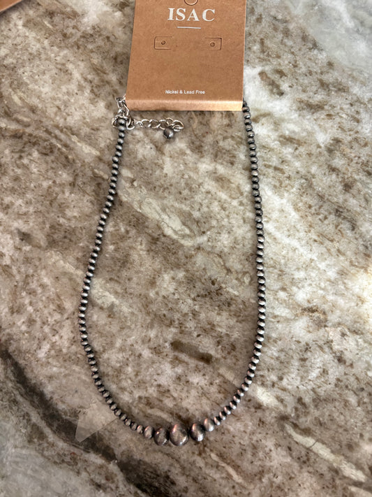 Navajo Pearl Mutli Bead Necklace