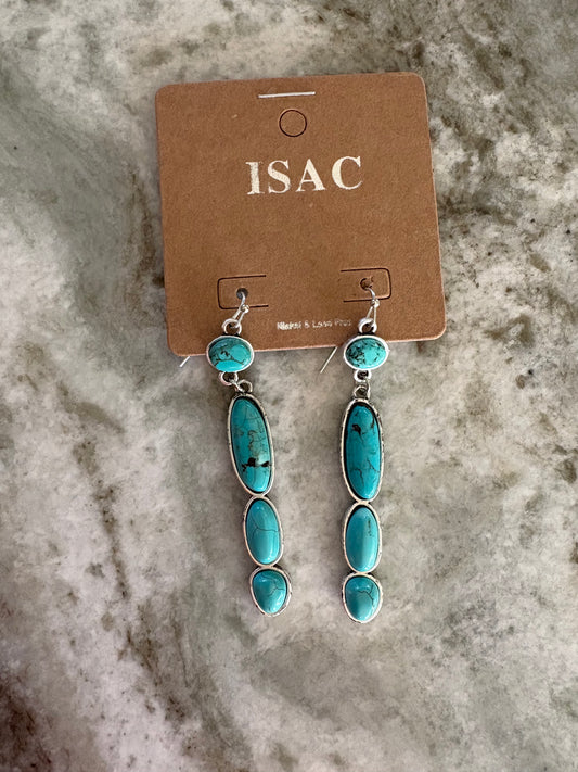 Turquoise Dangle Earrings