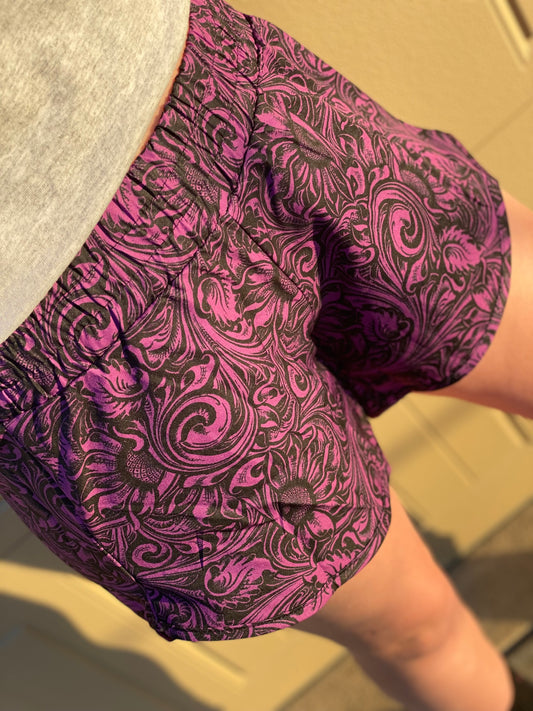 Purple Sheridan Shorts