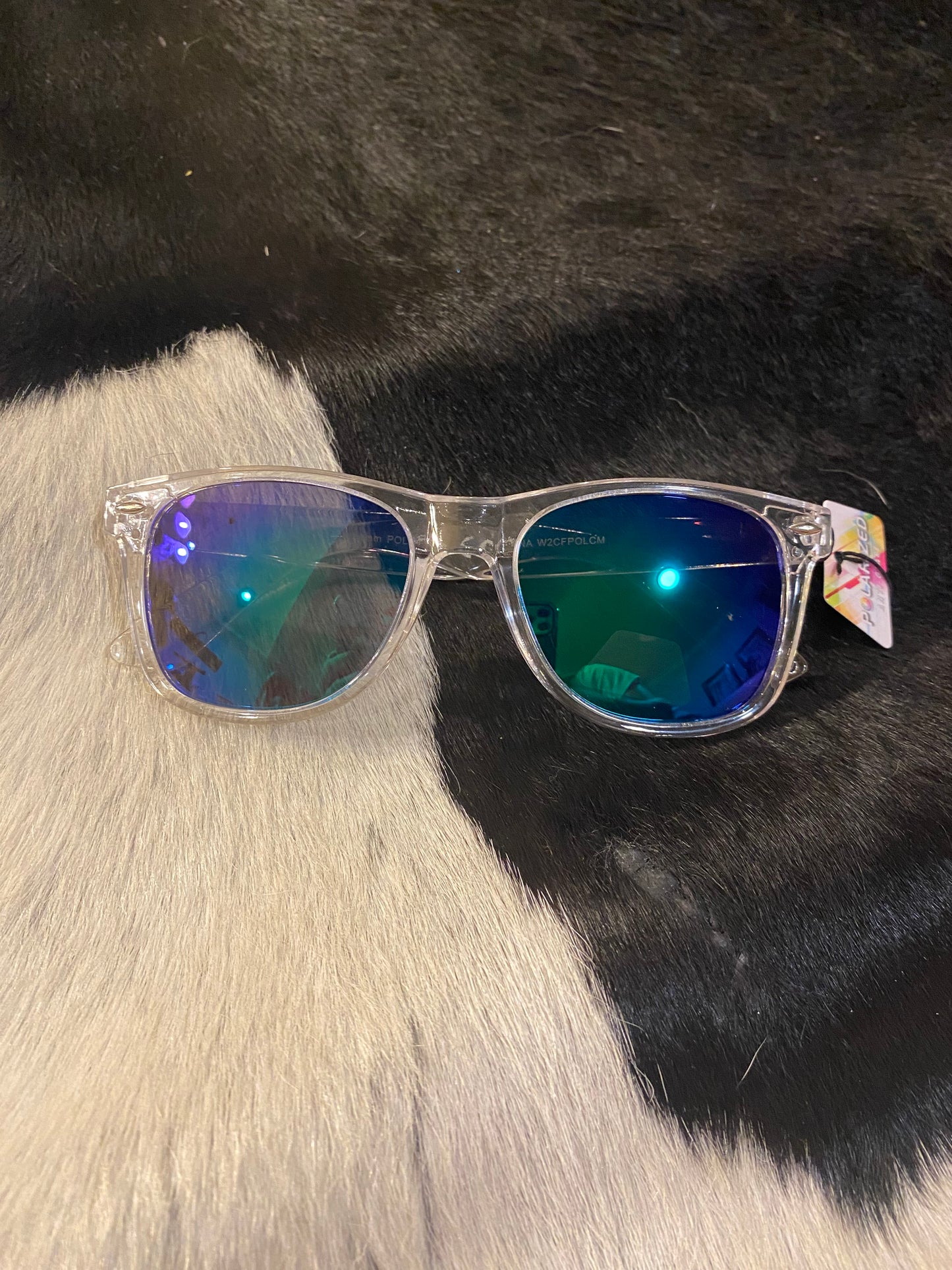 Blue/ Green Polarized Sunglasses