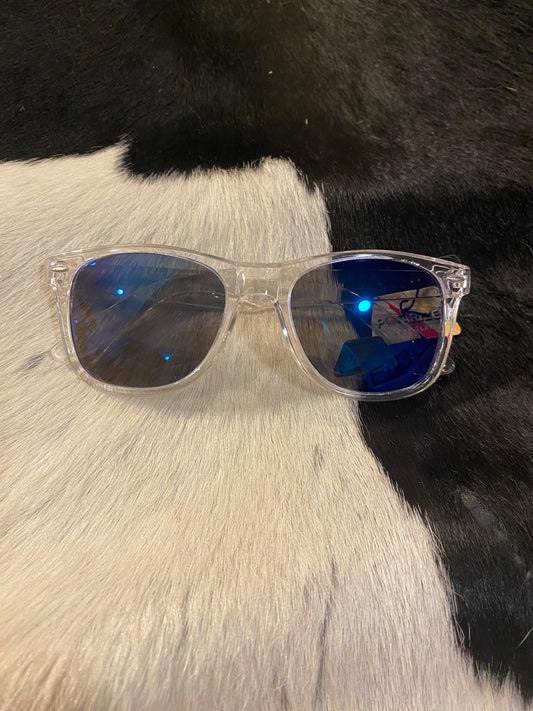 Blue Polarized Sunglasses