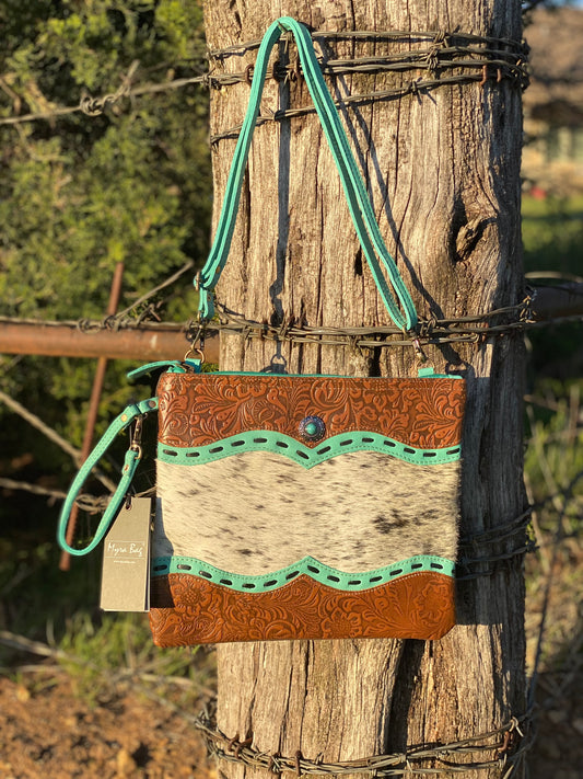 Embossed Canyon Purse